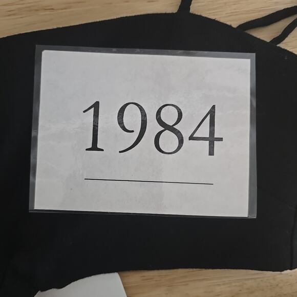 NWT Revolve Rumer The Label Avalon Ring Black Linen Maxi Dress Womens size Large - Picture 9 of 9